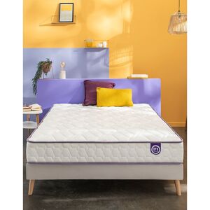 Matelas 560 ressorts Merinos 24 cm confort ferme - Matelas 1 Personne : 90x190cm - Blanc - MerinosGrace a ses 560 ressorts ensaches, il assure un soutien ferme et une totale independance de couchage... Ce matelas reversible Merinos offre de bonnes perform