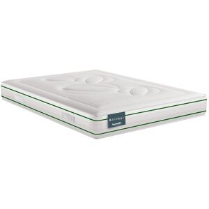 Dunlopillo Matelas latex Dunlopillo® haut. 22 cm, confort ferme - Dunlopillo Blanc Matelas 2 personnes : 180x200cm