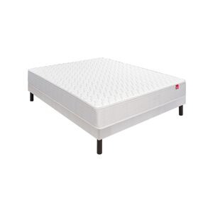 Matelas ressorts Multispire Epeda 22 cm - Qualite hôtellerie - Matelas 1 Personne : 90x190cm - Blanc - EpedaBien-etre garanti et sommeil tout en douceur avec le matelas Epeda reversible qualite hôtellerie ! Sa technologie Multispire garantit une grande lo