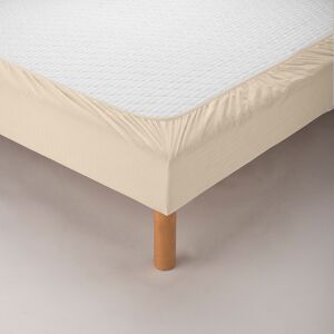 Blancheporte Bande cache-sommier tissu microfibre - Blancheporte Beige Cache- sommier 1 personne : 90x190cm