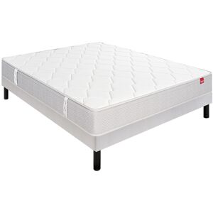 Matelas 540 ressorts ensaches Luxe Epeda 22 cm - Qualite hôtellerie - Matelas 2 Personnes : 140x190cm - Blanc - EpedaDe qualite hôtellerie, ce matelas Epeda assure un soutien precis du corps et une totale independance de couchage grace aux 540 ressorts en