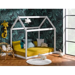 Chambrekids Lit cabane Capsule Blanc