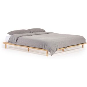 Kave Home Anielle - Lit en bois 160x200cm - Couleur - Bois clair