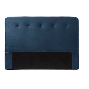 Drawer Otello - Tête de lit en velours 150 cm - Couleur - Bleu marine