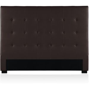 Tete de lit capitonnee Premium 160cm Marron