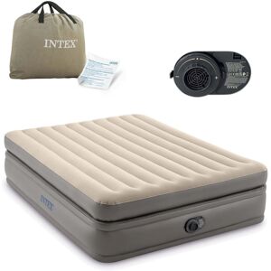 INTEX Matelas gonflable avec pompe électrique intégrée 203x152x51 cm 64164ND