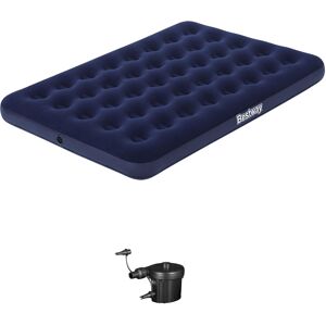 BESTWAY Matelas gonflable 2 places Horizon pompe externe, 191 x 137 x 22 cm 67287