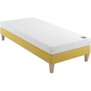 Someo Ensemble matelas junior mousse, sommier et pieds Aurore 100 - SOMEO 90x190