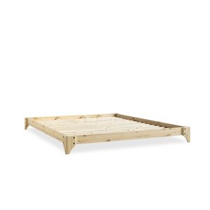 Karup Design Lit ELAN en pin massif naturel avec sommier 160x200