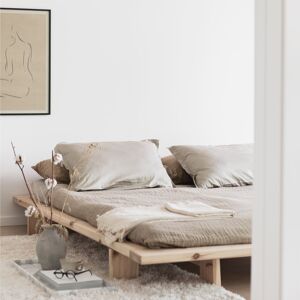 Karup Design Lit futon JAPAN en bois naturel 160x200