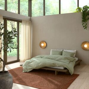 Karup Design Lit futon JAPAN en pin massif fonce style japonais 180x200