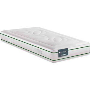 Matelas Dunlopillo 100% latex naturel ferme 7 zones 22cm HORTENSE 90x190 - Publicité