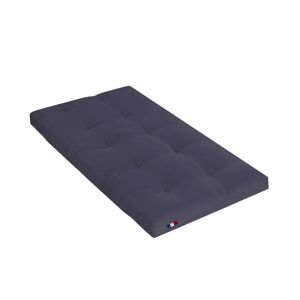 Terre de Nuit Matelas futon anthracite coeur en latex 90x190