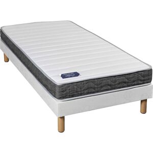 Terre de Nuit Matelas ressorts ensaches 5 zones ferme EMBELLIE 90x190