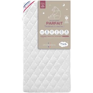 P'tit Lit Matelas bebe dehoussable faces ete / hiver PARFAIT 70x140