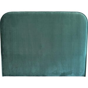 Tete de lit MARSELLA 145 cm en velours vert  - Terre de Nuit