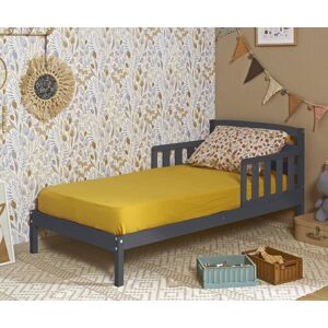 Ma Chambre d'Enfant Petit lit enfant avec sommier Kanto  Gris 70x140 cm - Publicité