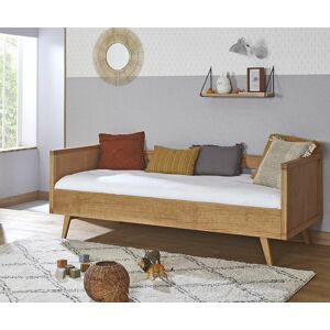 Ma Chambre d'Enfant Lit banquette enfant Taloa  Bois naturel 90x190 cm