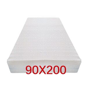 Dinaflex 9 ZONES 90X200, COMPLÈTEMENT DÉHOUSSABLE, 23 CM D'ÉPAISSEUR, ORTHOPÉDIQUE ANALLERGIQUE ET ANTI-ACARIEN, HOUSSE EN 3D AIR FRESH