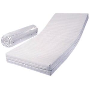 Dinaflex MATELAS MORFEO DELUXE 80X190 EN DESSOUS DU PRIX,CONFORT RELAX,ORTHOPÉDIQUE, ÉPAISSEUR TOTALE H 18,5 cm WATERFOAM,AMOVIBLE ET LAVABLE,ANTI-ALLERGIQUE ET ANTI-ACARIEN.15 ANS GARANT, LIVRAISON GRATUITE