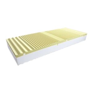 Dinaflex MATELAS MÉMOIRE 70x190 ALOE VERA EN DESSOUS DU PRIX A ONDE 9 ZONES STYLE, "CONFORT RELAX" ORTHOPÉDIQUE, ÉPAISSEUR TOTALE H 21 WATERFOAM EASY CLEAN, AMOVIBLE ET LAVABLE, ANTI-ALLERGIQUE ET ANTI-ACARIEN. 15 ANS GARANT