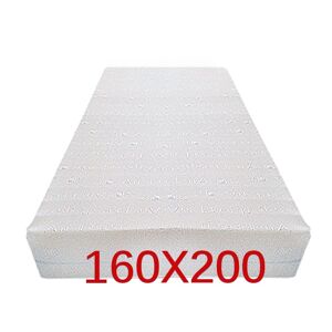 Dinaflex 9 ZONES 160X200, COMPLÈTEMENT DÉHOUSSABLE, 23 CM D'ÉPAISSEUR, ORTHOPÉDIQUE ANALLERGIQUE ET ANTI-ACARIEN, HOUSSE EN 3D AIR FRESH