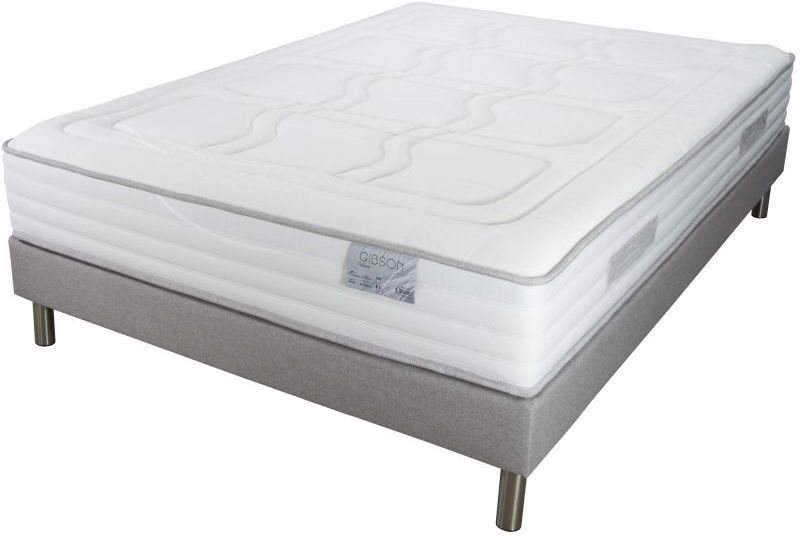 EBAC LITERIE Ensemble matelas sommier Gibson 160x200