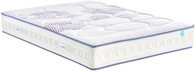 MERINOS Matelas Merinos CHILLY WAVE King Size 180x200 Ressorts - Blanc