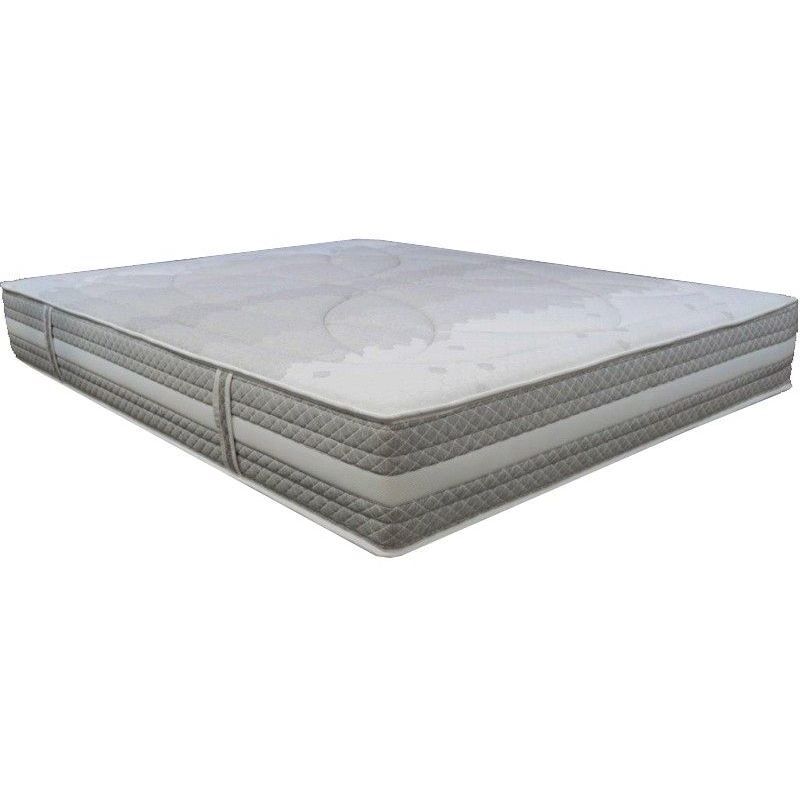 ESSENZIA Matelas Essenzia SPRING 1200 Ferme COTON ORGANIQUE 160x200 Ressorts - Blanc