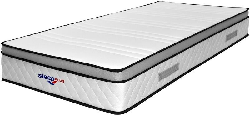 Nuits D Or - Matelas marie a Ressorts + 3,5 cm Memoire de Forme 75 Kg/m3 +