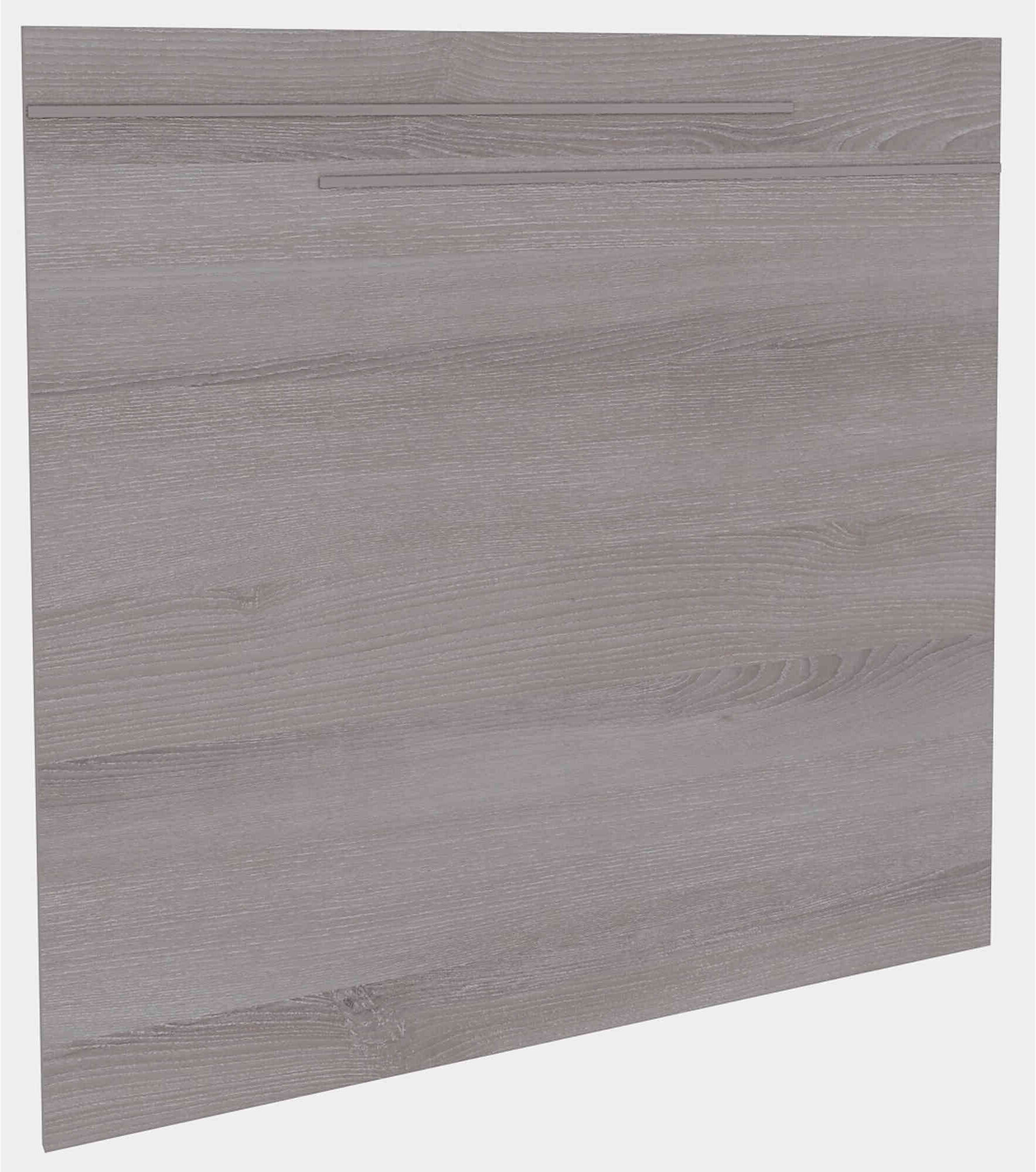 Terre de Nuit Tête de lit 90 cm en bois imitation chêne gris - TL9062