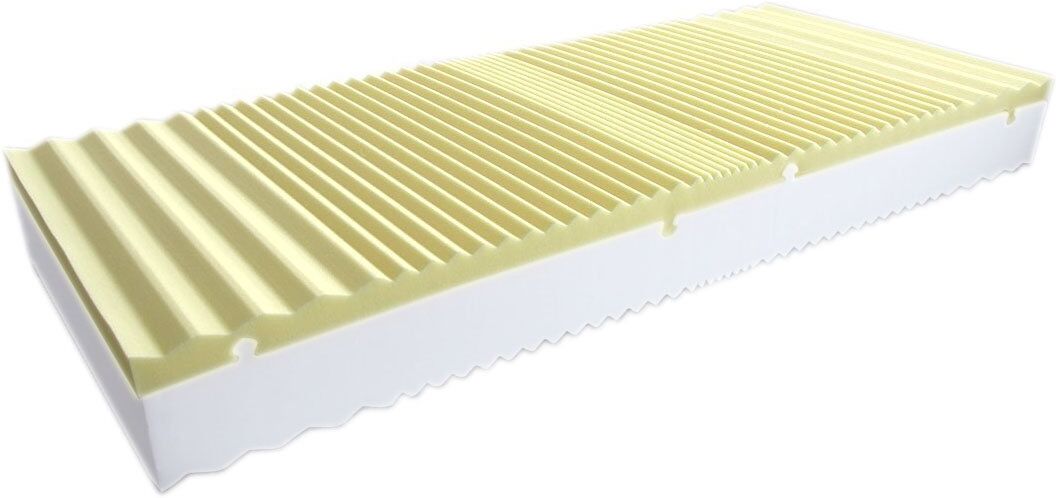 Dinaflex MATELAS M&Eacute;MOIRE 120X200 ALOE VERA EN DESSOUS DU PRIX A ONDE 9 ZONES STYLE, &quot;CONFORT RELAX&quot; ORTHOP&Eacute;DIQUE, &Eacute;PAISSEUR TOTALE H 21 WATERFOAM EASY CLEAN, AMOVIBLE ET LAVABLE, ANTI-ALLERGIQUE ET ANTI-ACARIEN. 15 ANS GARAN