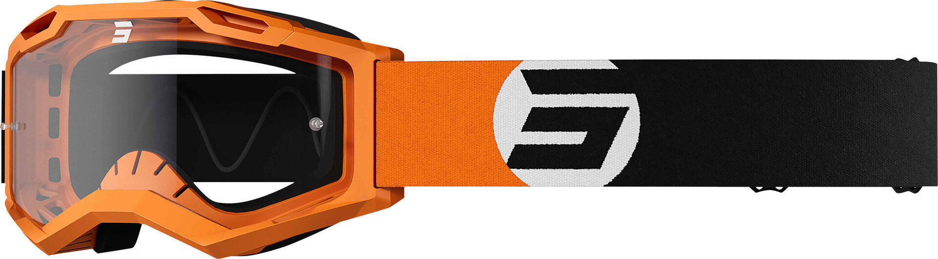 Shot Assault 2.0 Astro Motocross Goggles  - Black Orange