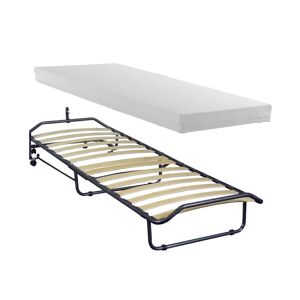 Toscohome Branda pieghevole con materasso 80X190 cm per mobile giroletto - RETEPIEGH