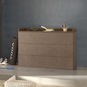 Toscohome ComÃ² 113x85h cm con 3 cassetti colore bronzo mercure - Quinn