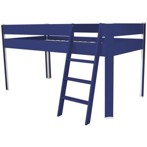 ABC MEUBLES Letto compatta per bambini - 90x190 - Blu scuro