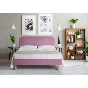 EvergreenWeb Letto Oslo Rosa 160x190 cm