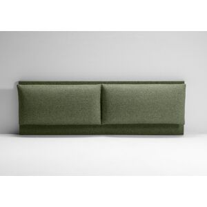 EvergreenWeb Testata Letto Imbottita ROMA Verde 160x190 cm