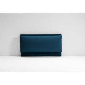 EvergreenWeb Testata Letto Imbottita ROMA Blu 90x190 cm