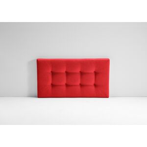 EvergreenWeb Testata Letto Londra Rosso 90x190 cm