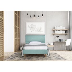 EvergreenWeb Letto Roma Celeste 120x190 cm