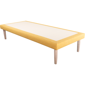 EvergreenWeb Sommier Base Letto 120x190 cm Giallo