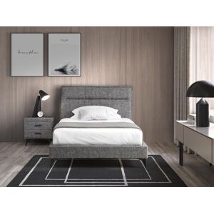 EvergreenWeb LETTO TRIESTE 120x195 cm Antracite