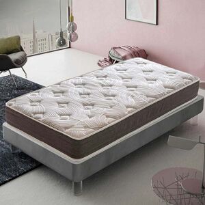 garneroarredamenti Materasso 90x190cm per letto singolo schiumato ad acqua Dream