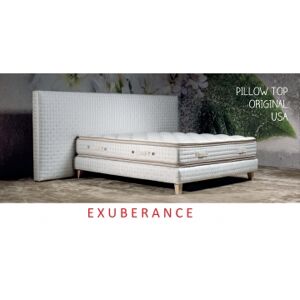 Relax e Design Materasso Altrenotti Exuberance 2000 MicroMolle + Gel Memory 2 pillow top USA Cotone Makò H.28 (140x190 cons. 2 sett., MSR+HR)