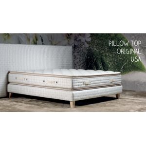 Relax e Design Materasso Altrenotti Vantage 800 Molle + Memory Gel, Pillow Top USA Cotone Makò H.26 (200x200 cons. 2 sett.)