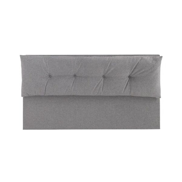 duzzle testiera letto sommier / linda / 90 cm / tessuto-grey 19