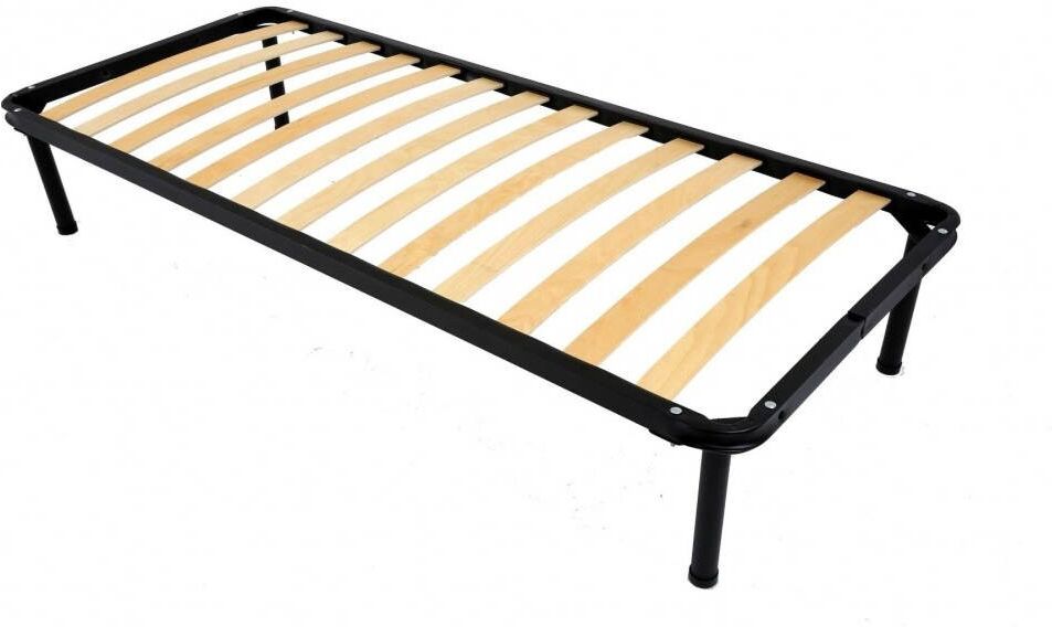 Toscohome Rete singola ortopedica 80x190 cm con doghe in legno di faggio - Flexac