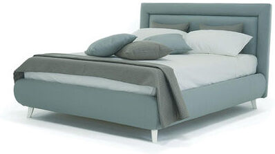 Flow Fusion Design Letto matrimoniale Milly con contenitore