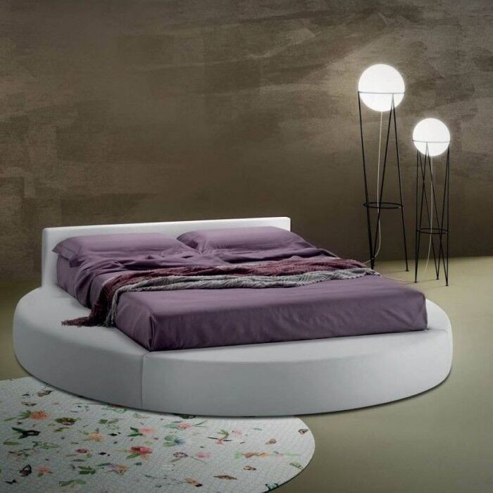 Samoa Letti Letto Rotondo Madison- Semplice Protagonista Da Arredinitaly, Grazie Alla Collezione Letti Samoa Bside